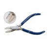 Tapered Chain Nose Nylon Tipped Pliers Hair Extension Tools