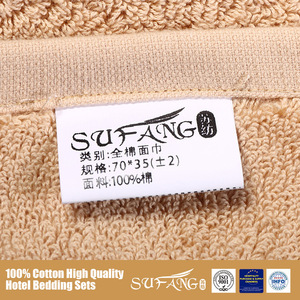 Thickened High Quality Hand Towels Jiangsu Nantong, 400-700GSM Good Color Fastness Towel Supplies