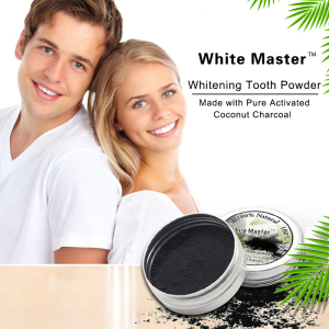 Top Seller 2020 10g Jar private label 100% Natural Vegan Coconut Activated Charcoal Whitening Tooth Powder