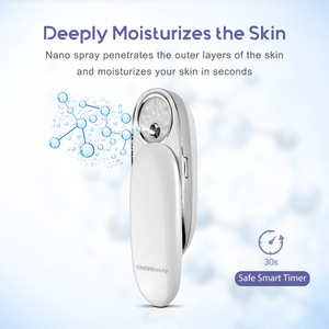 TOUCHBeauty TB-1185 Portable MIni Face Moisturizing Hydrating Mist with Yellow Light Humidifier Hand Facial Steamer
