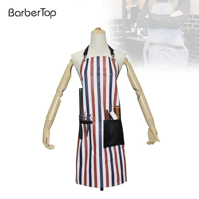 Waterproof Apron Pocket Hair Cutting Hairstylist Tool Barber Bib Apron