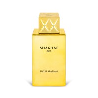 Swiss Arabian Shaghaf Oud EDP 75ml – Unisex Saffron, Oud & Praline Vanilla Fragrance | Long‑Lasting Warm Oriental Scent