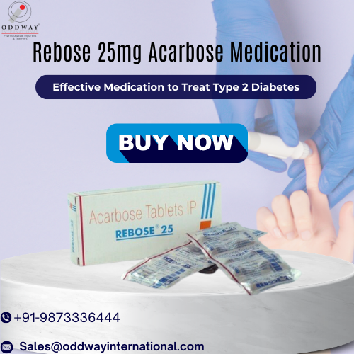 Rebose 25mg Acarbose Medication