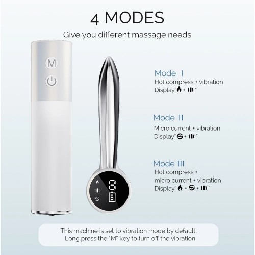 Electric Heating Fascia Knife Massager LCD Vibration Muscle Relaxation Warm Body Lifting Blade Comb Massage Tool