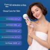 Hot Cold Ice Hammer Facial Beauty Device EMS Red Blue Light Therapy Cleansing Whitening Tool