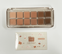 [CLIO-Pro Eye Palette Air-08 Latte Senior]Korean Beauty Korean makeup Korean Cosmetics Cruelty-Free Eyeshadow Matte Shimmer