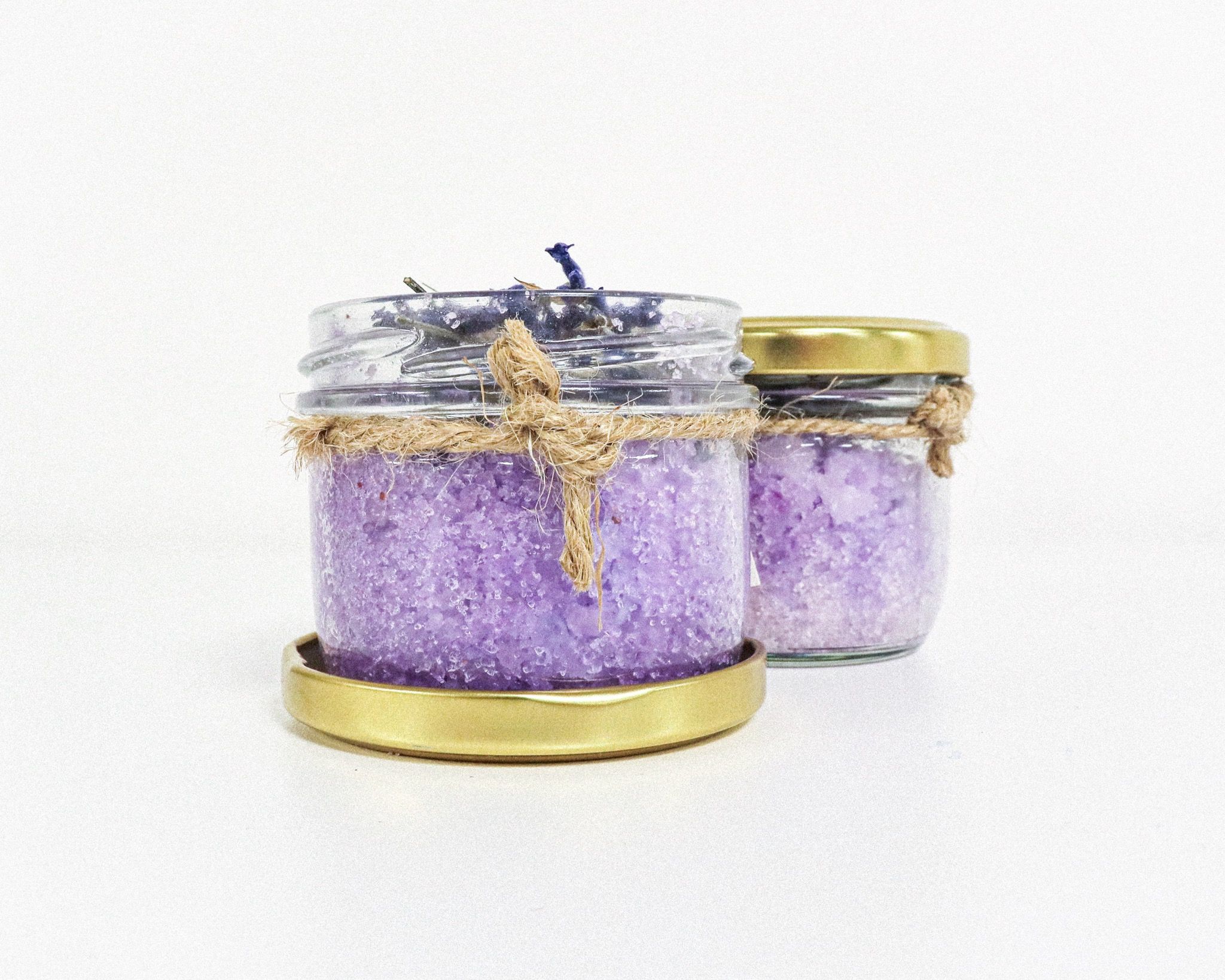 Handmade Lavender Bath Salt 120ml