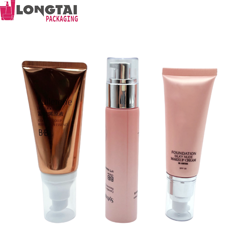 Factory customize 30ml 50ml 60ml airless pump tube packaging