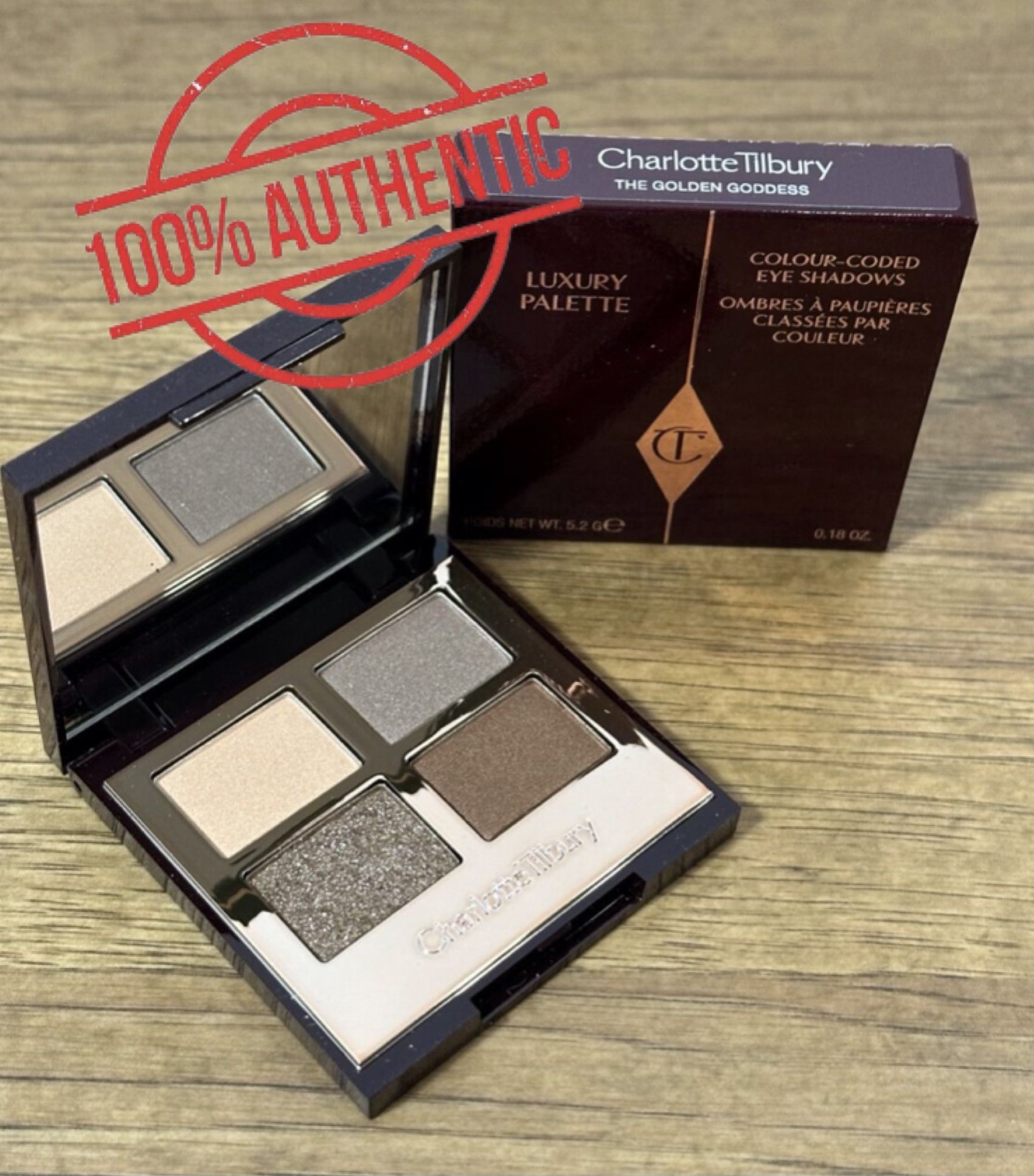 Charlotte Tilbury Luxury Quad Palette The Golden Goddess