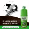 Permanent Hair Dye Shampoo Ammonia-Free Herbal Formula Natural Ingredients Covers Gray Hair Long-lasting Color for All Hair
