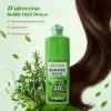 Permanent Hair Dye Shampoo Ammonia-Free Herbal Formula Natural Ingredients Covers Gray Hair Long-lasting Color for All Hair