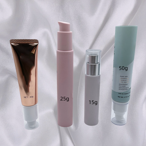 Factory customize 30ml 50ml 60ml airless pump tube packaging