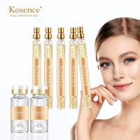 Kosence Remove Wrinkles Serum Set Protein Gold Peptide Line Face Thread for Skin Care