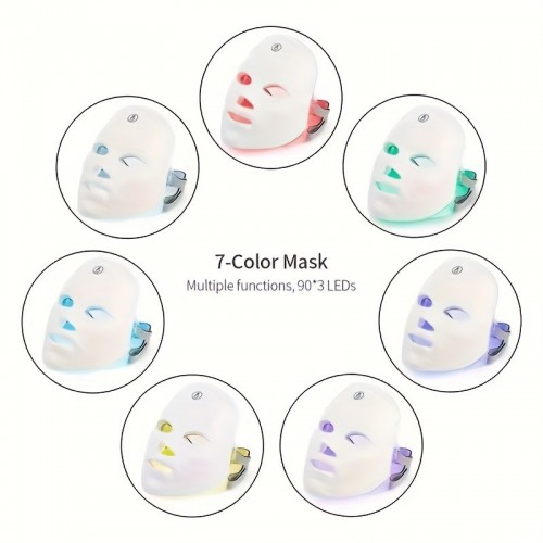 LED Colorful Light Touch Mask Beauty Instrument