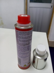 1 Liter aerosol can with plastic caps /coconut oil aerosol spray can with plastic caps