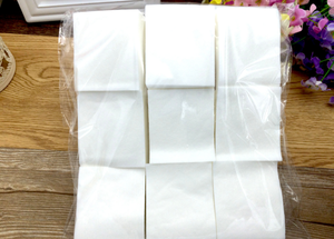 100% cotton makeup remove cosmetic cotton pad