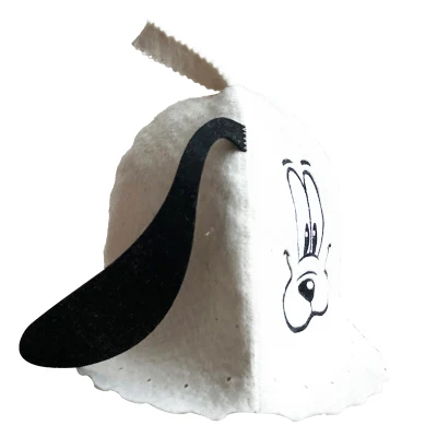 100% Wool Felt Bath Sauna Hat Felt Hats Nepal for Sauna