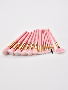 15pcs in one set High Quality Custom Logo Makeup Brush