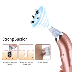 2 Colors Electric Blackhead Acne Oil Remover Vacuum Suction Face Pore Cleaner Facial Beauty Equipment