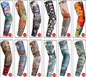 2019 Cheap Price Easy to wash spandex polyester breathable temporary tattoos elastic fabric artificial tattoo body art