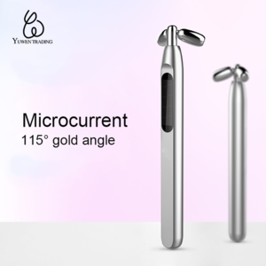 2019 new product micro current massager beauty machine portable face roller massager