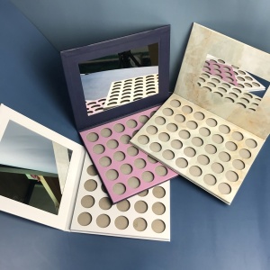 2021 samples marble eyeshadow palette private labels makeup pallets private brand makeup palette 35 eyeshadow palette