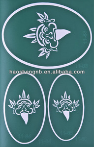 airbrush stencils - nail stencil - tattoo stencil
