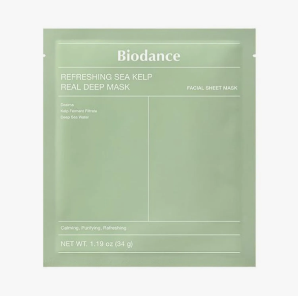BIODANCE Refreshing Sea kelp Real Deep Mask 1.19oz (34g) 