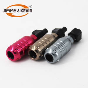 China Factory Custom Cnc Rich Color Anodized Turning Aluminum Machined Tattoo Machine Grips Tubes