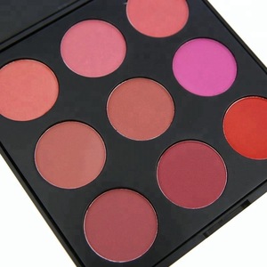 Chinese makeup brands face blush makeup No label blusher 9color