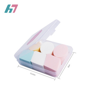 Cosmetic Powder Puff makeup puff sponge 6pcs one box makeup sponge puff