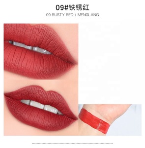 Customize organic lipstick matte private label lip gloss make your own brand liquid  lipstick