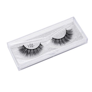 Customized Cheap Price Private Label Korean Pbt Fiber 3d Silk False Eyelashes