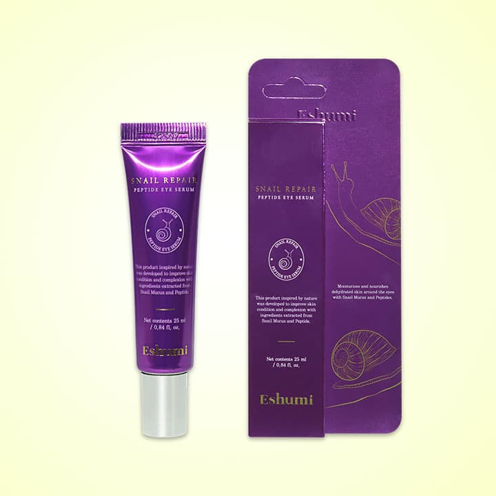 Eshumi Snail repair peptide eye serum