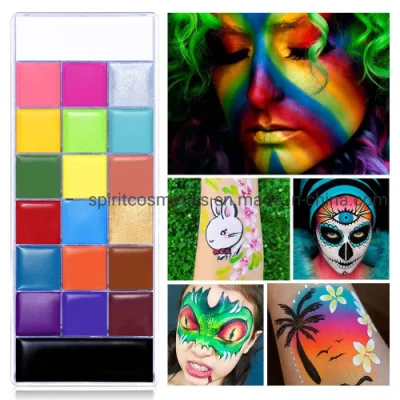 Face Body Painting Palette Paint Oil Halloween Makeup Manufacturer