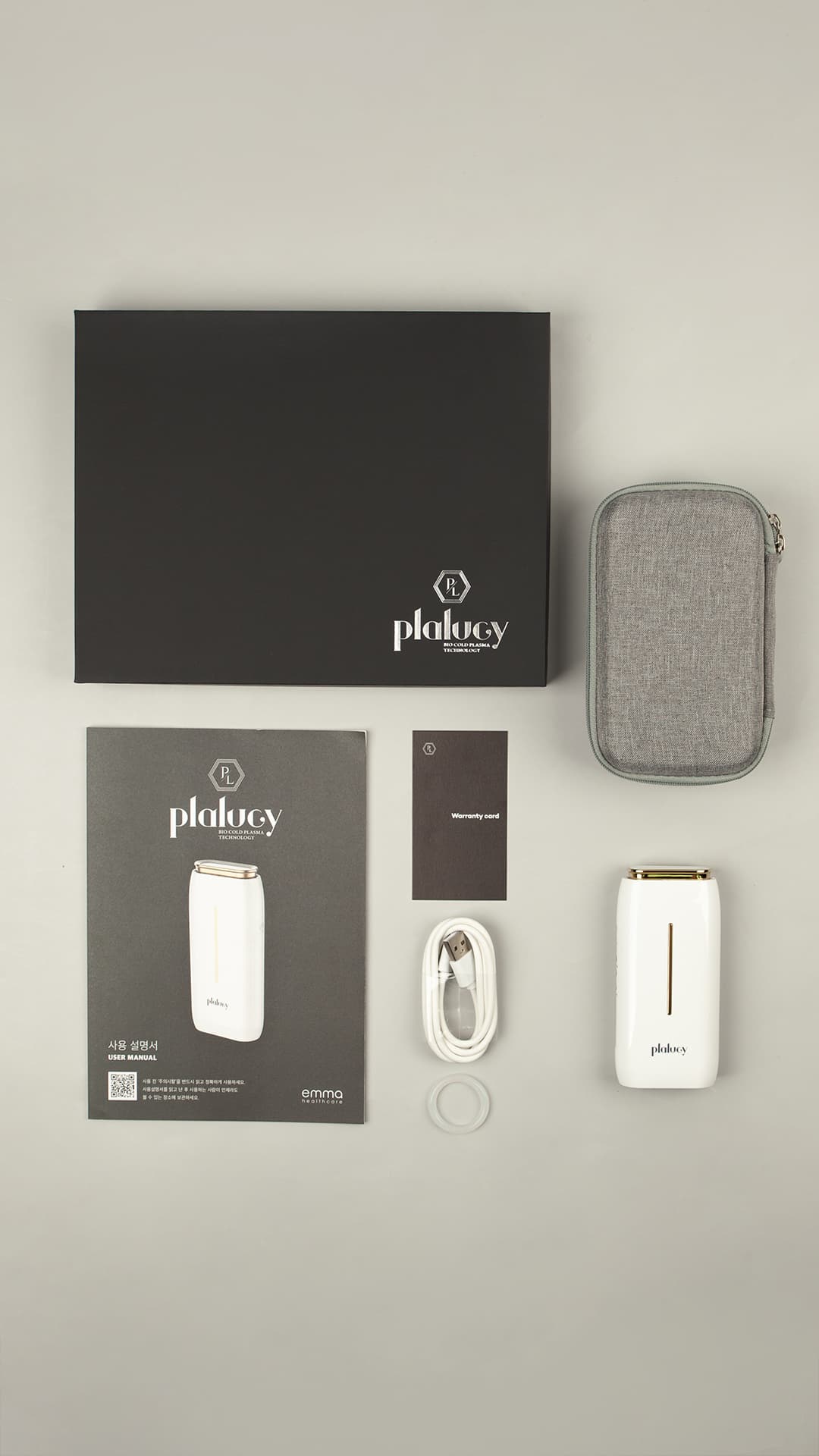 [FDA,CE] PLALUCY, Home care Device, Bio Cold plasma, Galvanic, Ozone filtering 