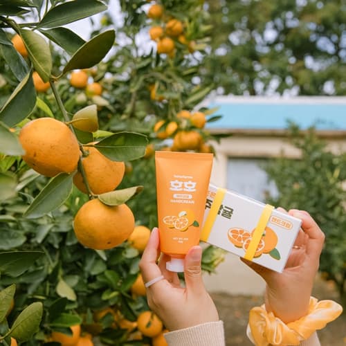 hoho Cheong Gwa Tangerine Hand Cream