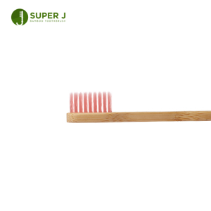 Hot sale coloured biodegradable eco-bamboo charcoal toothbrushes