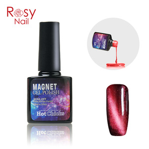 Hot Selling Pretty Colors 4d Magic Cat Eye Nail Gel Polish For