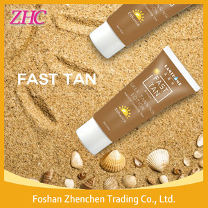 LANTHOME fast tan natural looking tan make you skin black self tanning lotion