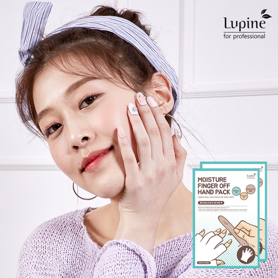 Lupine Moisture Finger off Hand Pack, moisturising gloves, lotion gloves, hydrating gloves 