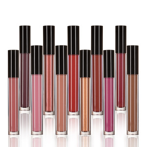 Makeup private label lip gloss matte liquid lipstick create your own liquid lipstick