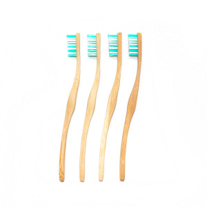 Manufacturer Bambu Tooth Brush Bamboo Toothbrush with Customized Packing and Logo Bambu disposable Travel Toothbrush