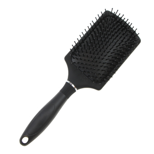 Masterlee Brand Wholesale Plastic Massage Frosted Hair Brush Plastic Bristle Hair Brush