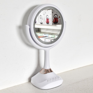 mirror with led lights makeup mirror bluetooth and music play