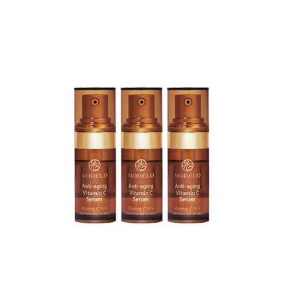 MODELO Derma Bright Pure &amp; Fresh Vitamin C 15 Serum 1 Set (10g x 3 Vials)
