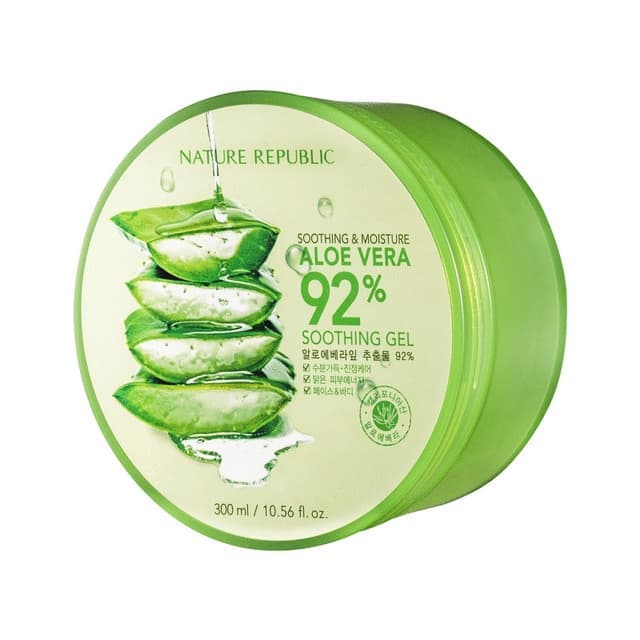 Nature Republic. Soothing &amp; Moisture Aloe Vera 92% Soothing Gel. Korean Cosmetics Wholesale 