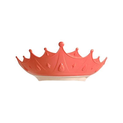 New Crown Style Kids Shampoo Shower Cap for Baby Hair Washing