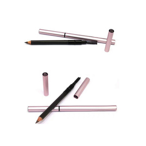 OEM Double Head Long Lasting 5color Maquiagem Eyebrow Pencil & Brush Eye Brow Makeup Tools Waterproof Wood Eyebrow Enhancers