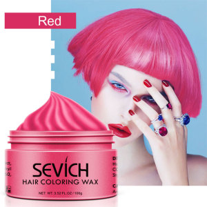 Private Label Available Fashion Hair Wax Styling Temporary Hair Color Wax